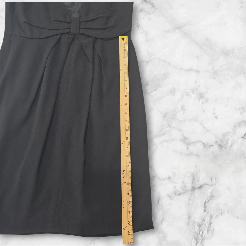 Suzi Chin for Maggy LBD Sleeveless Black Formal Dress  Size 12- A34 - Picture 6 of 8
